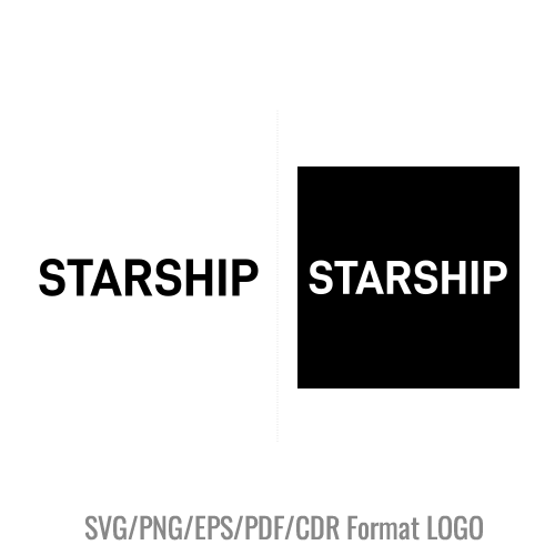 Starship Vector/SVG Logo download for free